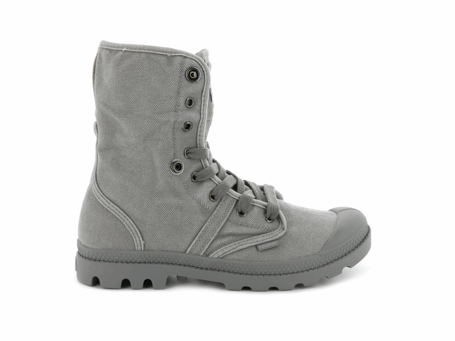 Palladium Damen Pallabrousse Baggy Titanium Hi-Rise