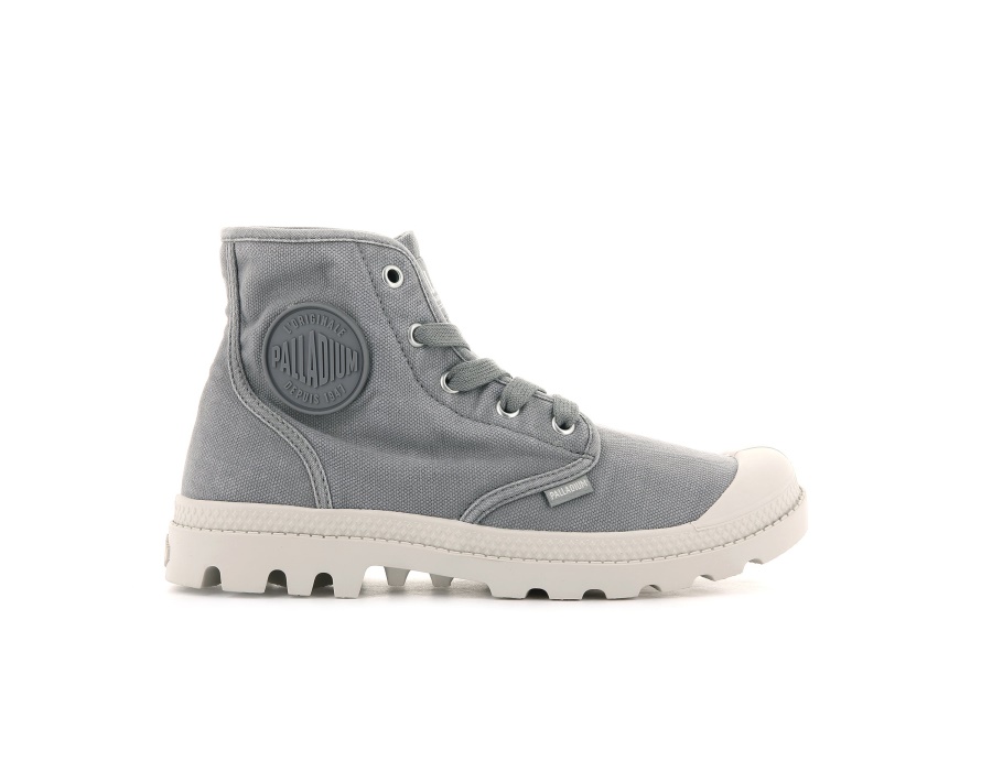 Palladium Damen Pampa Hi Grauer Flanell Palladium Damen Pampa Hi Grauer Flanell