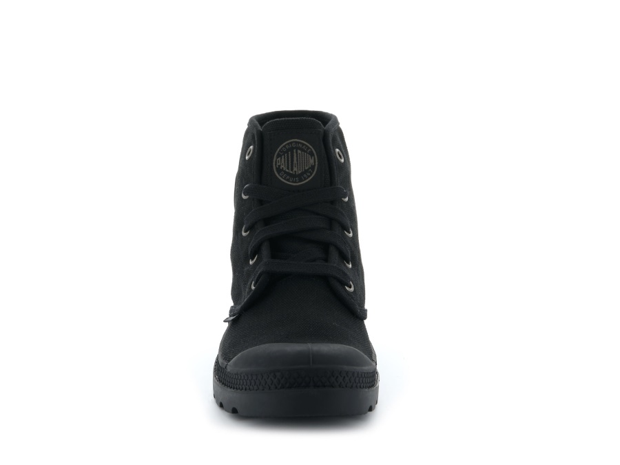 Damen Palladium Pampa Hallo Schwarz