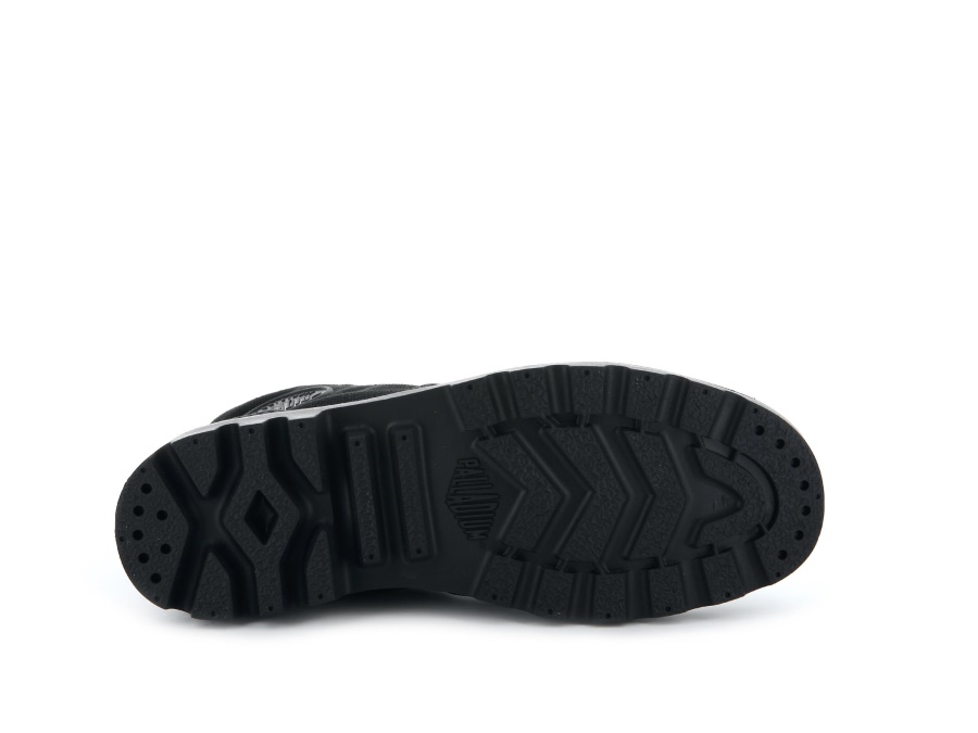Damen Palladium Pampa Hallo Schwarz