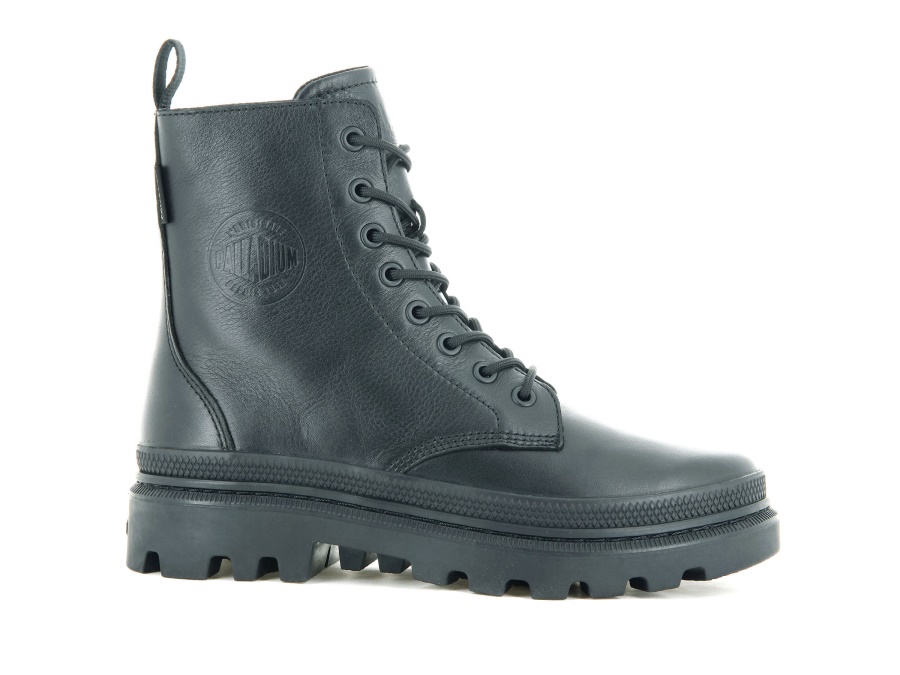 Pallatrooper Aus Leder Palladium Schwarz