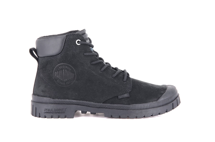 Sp20 Stulpe Leder Wasserdicht Palladium Schwarz